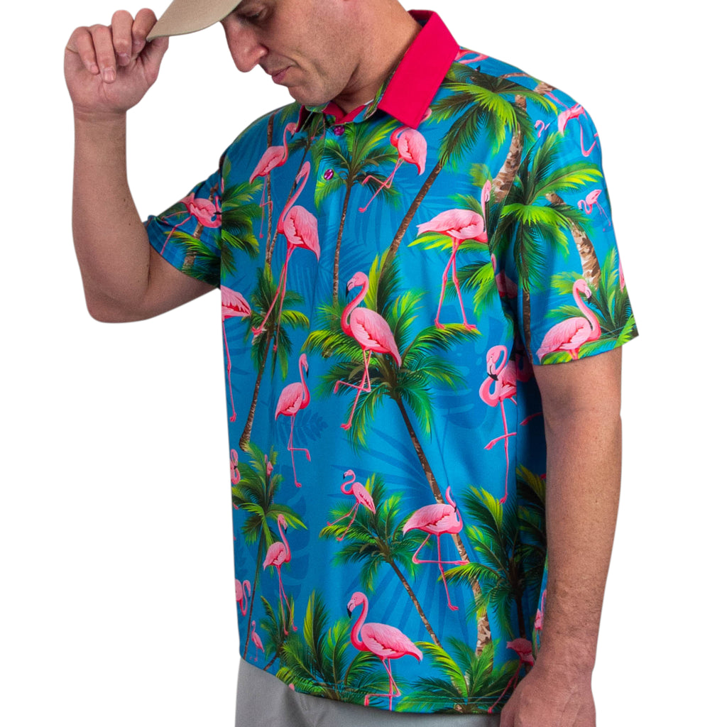 Flamingo Polo Shirt