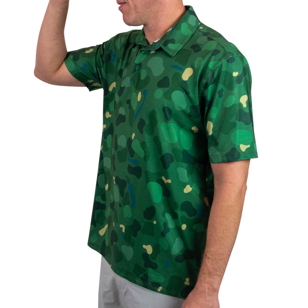 Greens Camo Polo