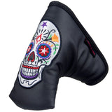 "Candy Skull" Premium USA Leather Headcovers (PRE ORDER)
