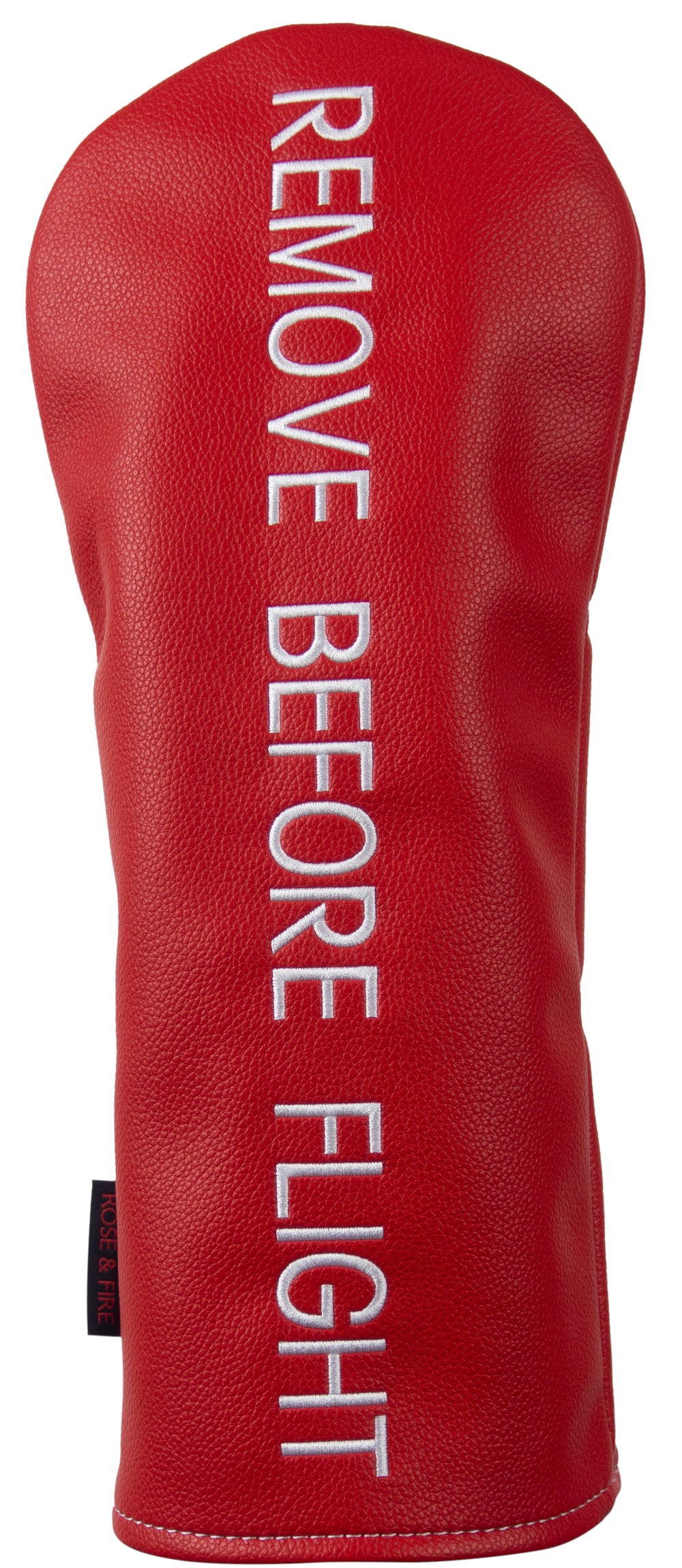 Remove Before Fire Remove Before Flight Headcovers – Rose & Fire