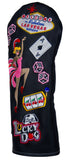 "Vegas Lucky Dog" Premium Leather Headcovers (PRE-ORDER)