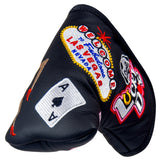 "Vegas Lucky Dog" Premium Leather Headcovers (PRE-ORDER)