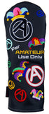 "Amateur Use Only" Premium Leather Headcovers (PRE-ORDER)