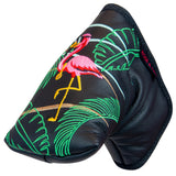 "Beach Flamingo" Premium USA Leather Headcovers (LIMITED EDITION PRE-ORDER)