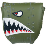 "Bomber/Warhawk" Olive Drab Premium USA Leather Headcovers (PRE-ORDER)