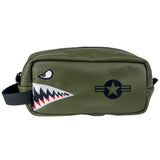 "Bomber/Warhawk" Premium Leather Wash Bag (PRE-ORDER)