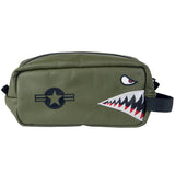 "Bomber/Warhawk" Premium Leather Wash Bag (PRE-ORDER)