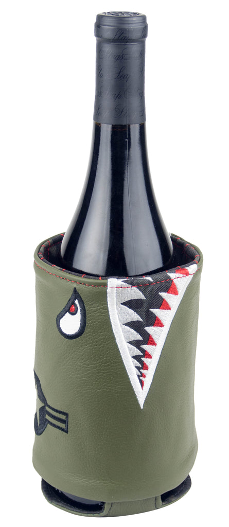 Premium Leather Wine Bottle Sleeve (PRE-ORDER) – Rose & Fire