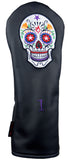 "Candy Skull" Premium USA Leather Headcovers (PRE ORDER)