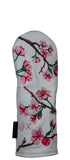 "Cherry Blossom" Premium Leather Headcovers (PRE-ORDER)