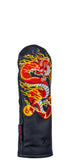 "Fire Dragon" Premium USA Leather Headcovers (PRE-ORDER)