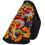 "Fire Dragon" Premium USA Leather Headcovers (PRE-ORDER)