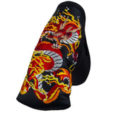 "Fire Dragon" Premium USA Leather Headcovers (PRE-ORDER)