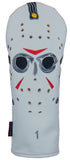 "Hockey Mask" Premium Leather Headcovers (IN STOCK)