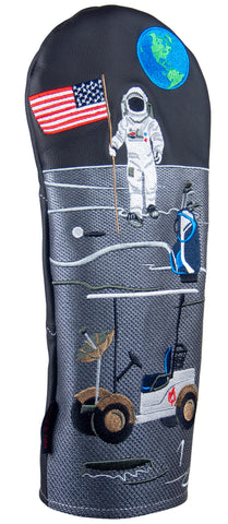 "Moon Landing" Premium USA Leather Headcovers (PRE-ORDER)