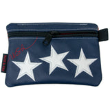"Old Glory" Premium Leather Zippered Valuables Pouch (PRE ORDER)