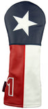 "Lone Star" Texas Premium USA Leather Headcovers (PRE-ORDER)