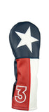 "Lone Star" Texas Premium USA Leather Headcovers (PRE-ORDER)