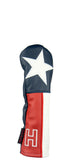 "Lone Star" Texas Premium USA Leather Headcovers (PRE-ORDER)