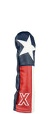 "Lone Star" Texas Premium USA Leather Headcovers (PRE-ORDER)