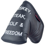 "Whiskey, Steak, Golf & Freedom" Premium Leather Headcovers (PRE-ORDER)